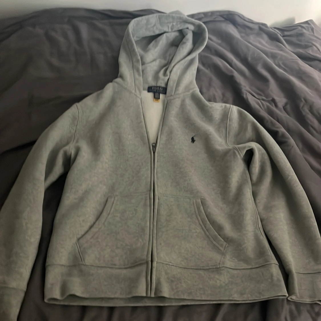 Säljer min ralph lauren zip hoodie💓😗