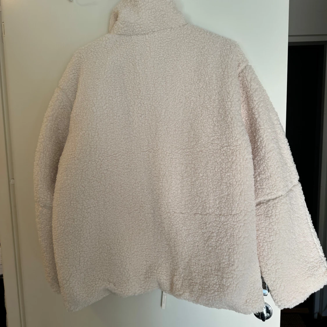 Vit teddyjacka  - 93