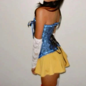 Halloween snövit- korsett och kjol - Säljer korsett och kjolen tsm kan även för sig 200kr allt tsm  Korsett S- 150kr  Kjol S- 100kr för sig   