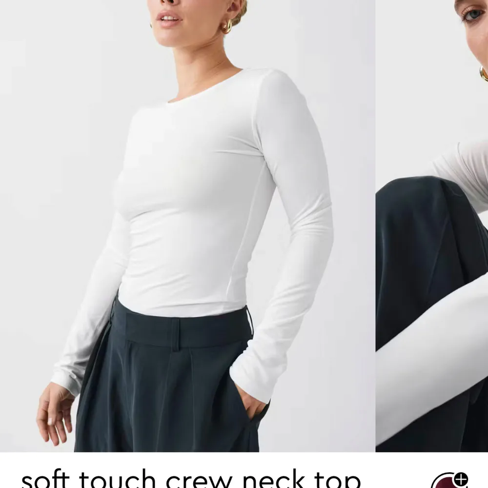 soft touch round neck top storlek XS från ginatricot säljer För 200kr har använd 3-5 gånger max den är fortfarande ny men jag har en annan redan kring frågor skicka meddelande❤️. Toppar.