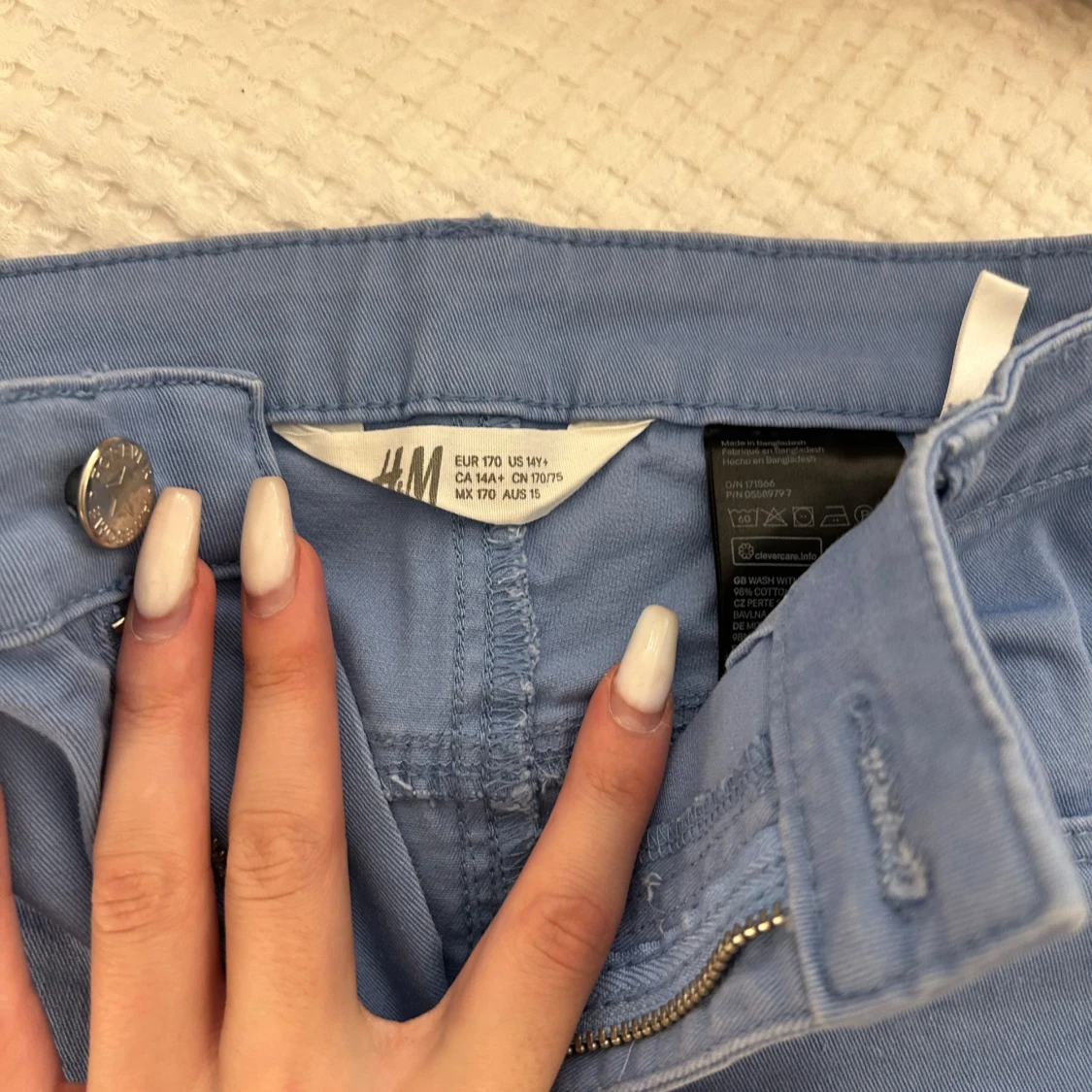 Blå shorts från H&M - 2