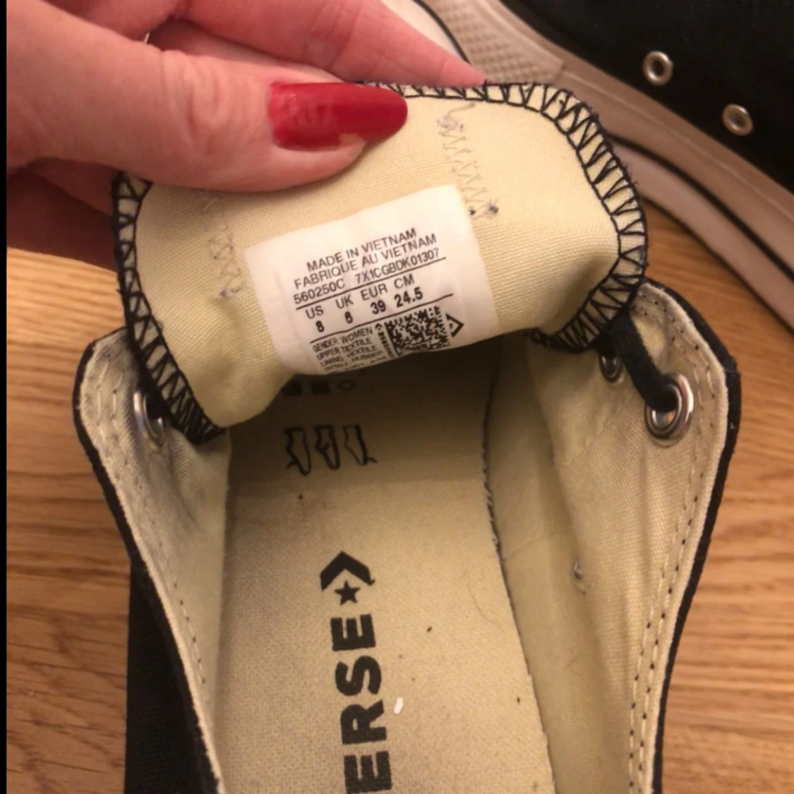 Svarta Converse All Star sneakers - 92