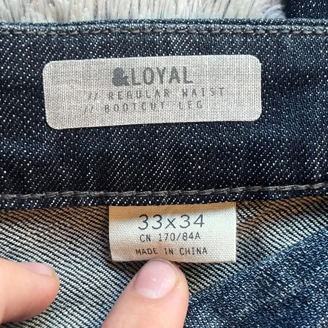 LOW RISE BOOTCUT JEANS - 91