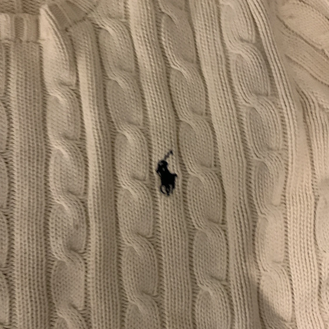 Vit polo tröja - 90