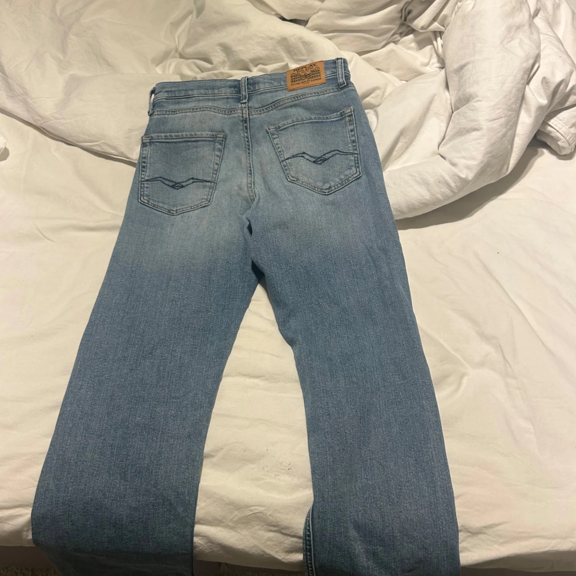 Ljusblå jeans från Replay - 1