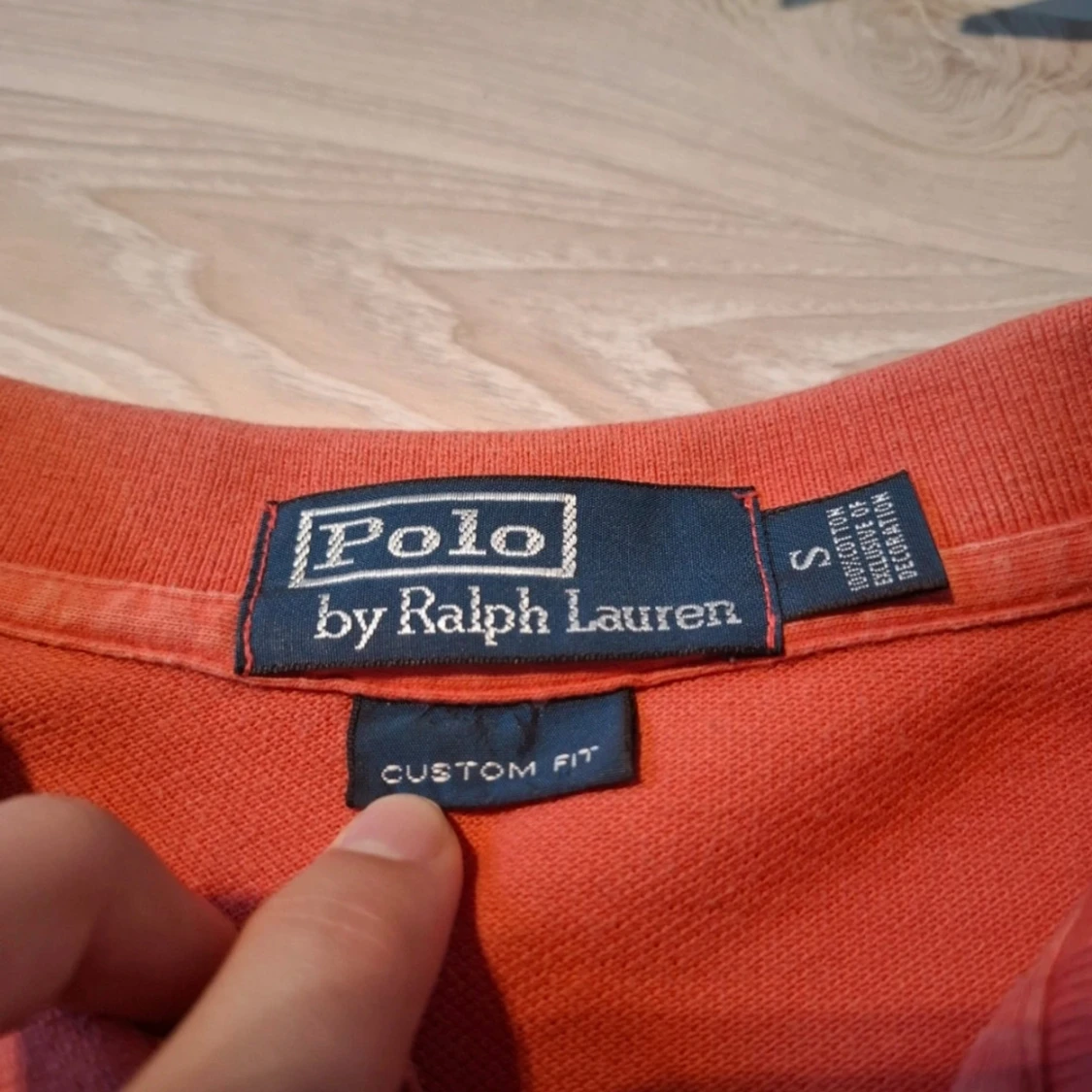 Orange pikétröja från Ralph Lauren - 2