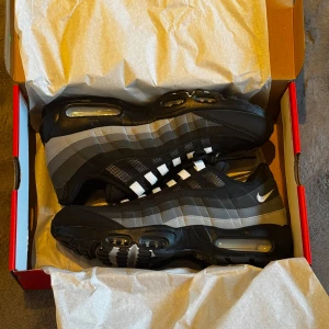 Nike Air Max 95 Black/Pure Platinum Anthracite - Säljer ett par helt nya Nike Air Max 95 i storlek 43