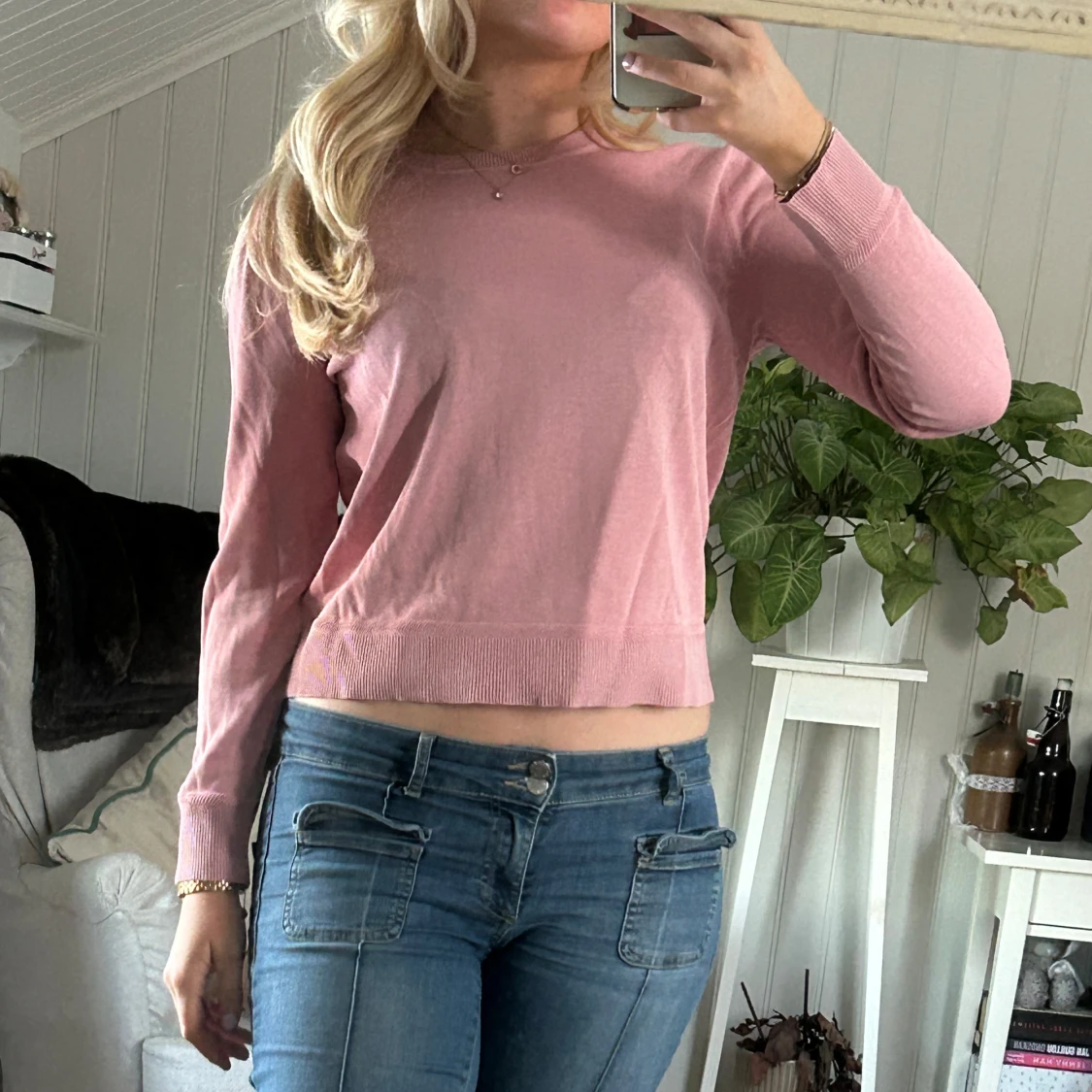 Rosa tröja från Gant