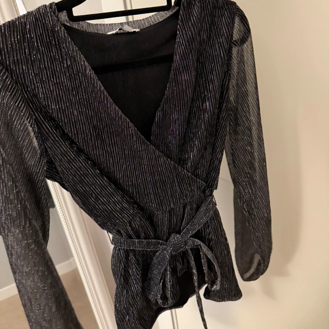 Glittrig nyårs blus/topp - 1