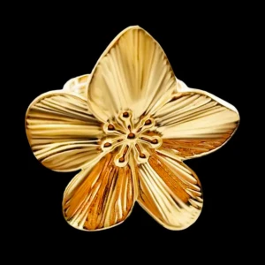 Blom Ring - Fin Blom ring Finns i Guld/Silver Justerbar  89kr/st eller 169kr för två! Modell 160