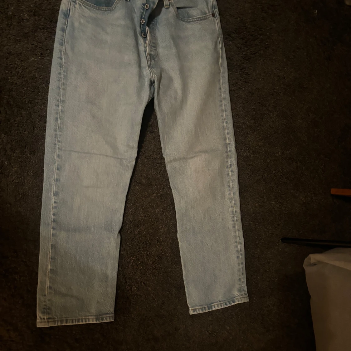 Levis 501 ljusblå jeans