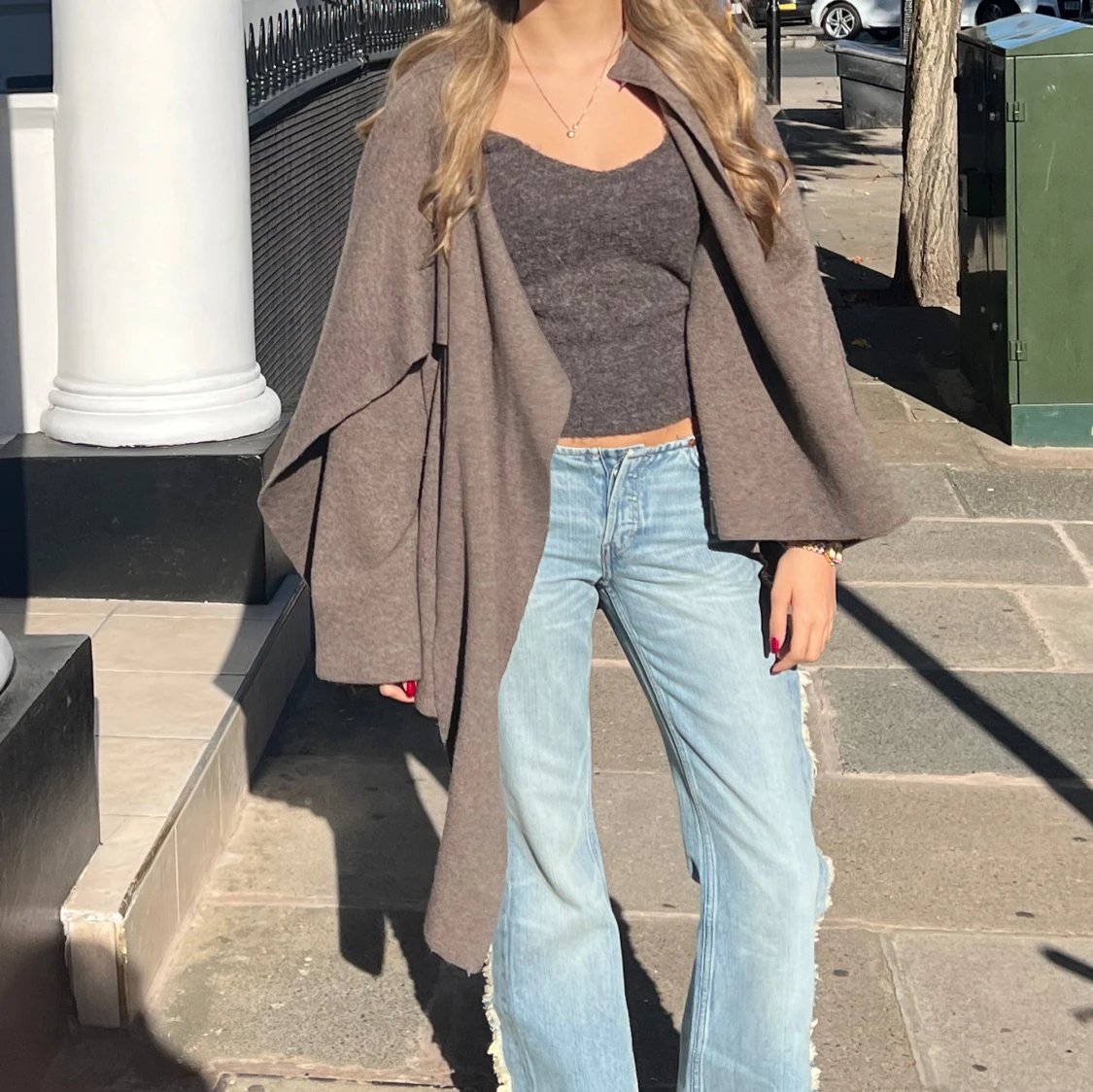 Zara kappa med halsduk  - 1