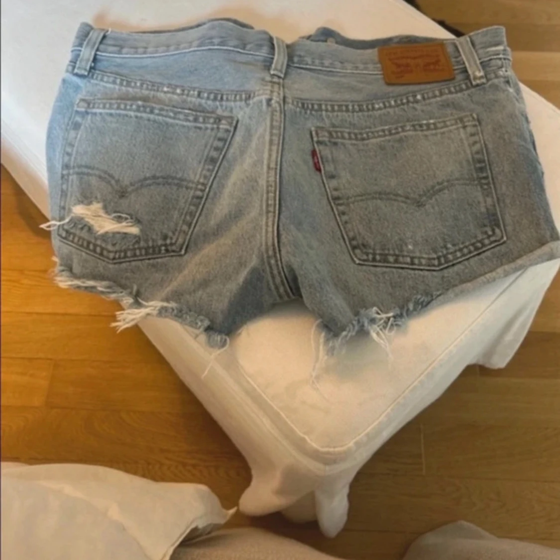 Blå jeansshorts från Levi's