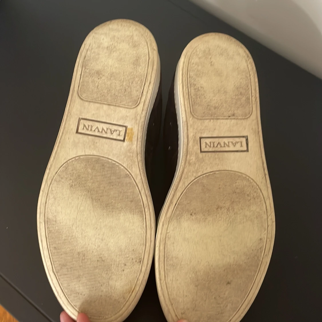 Vinröda skor från Lanvin - 1