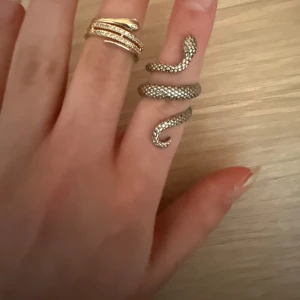 Guld o silver ormringar - Den som är silver kostar 100kr den som är guld kostar 80kr