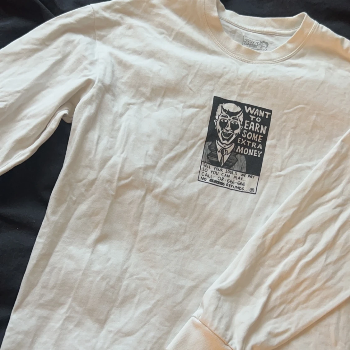 skate tröja med tryck - 90