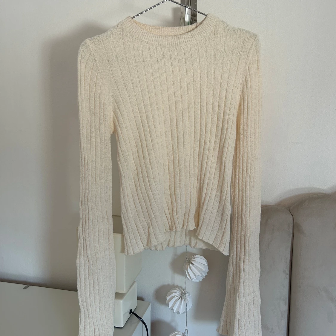 Ribb stickad tröja