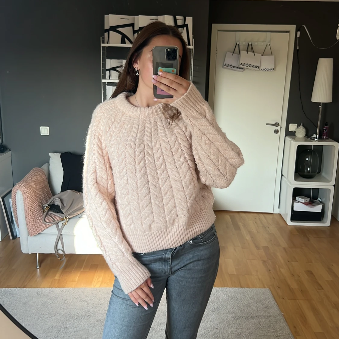 Stickad tröja från H&M - 92