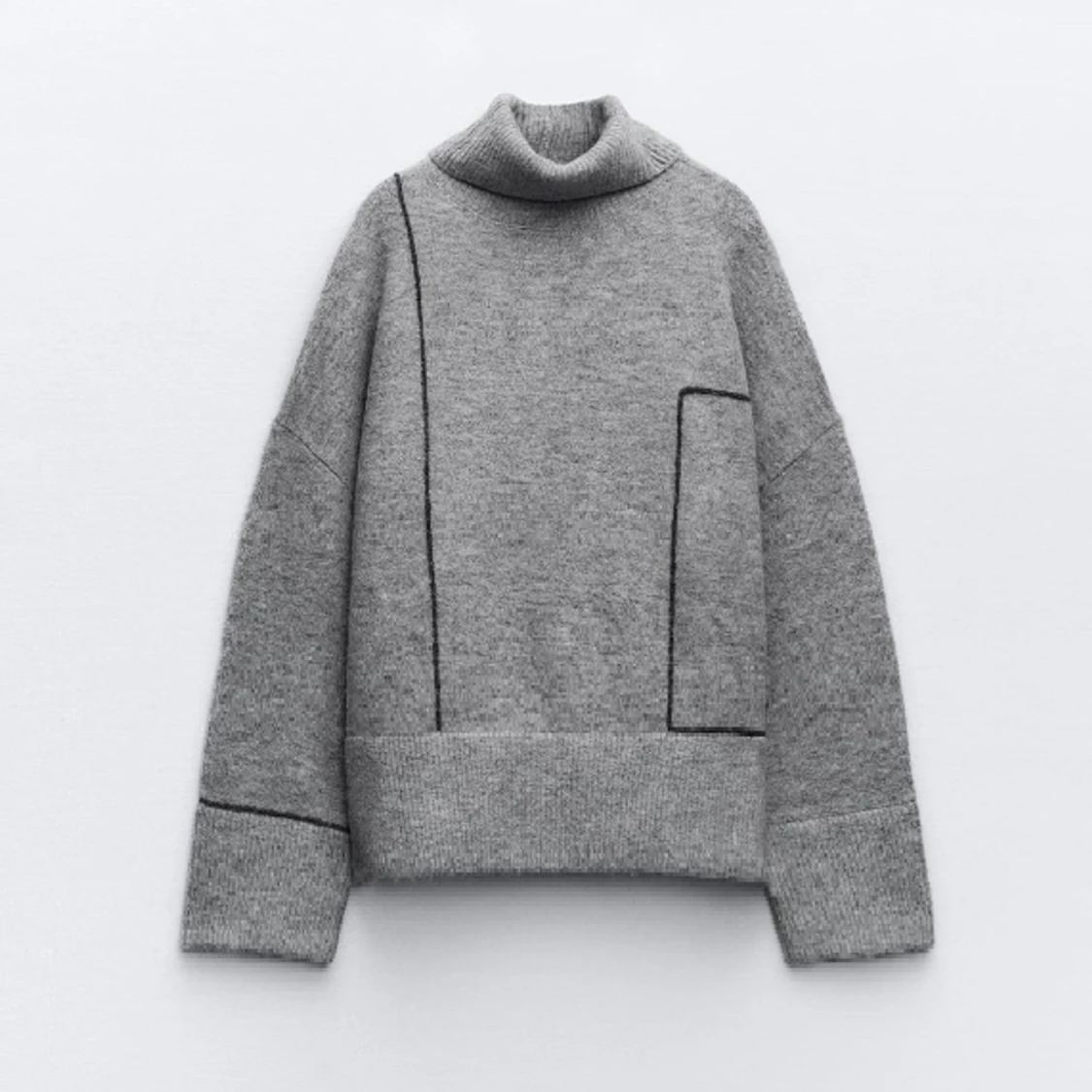 Mysig stickad tröja 