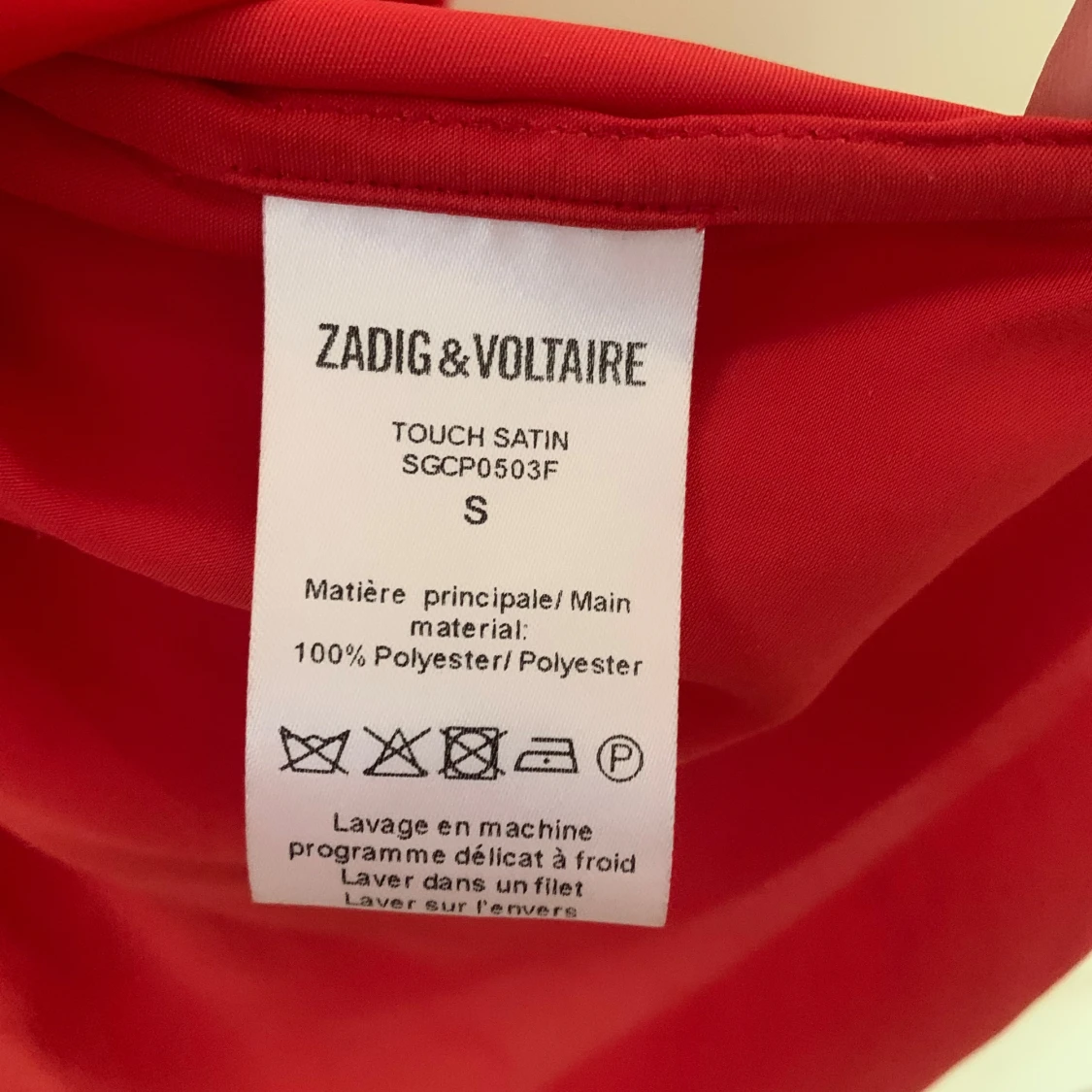 Röd Zadig & Voltaire Blus - 93