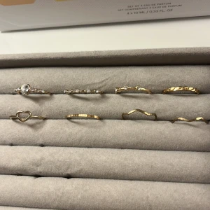 8st oanvända ringar - Oanvända. 8 stycken!