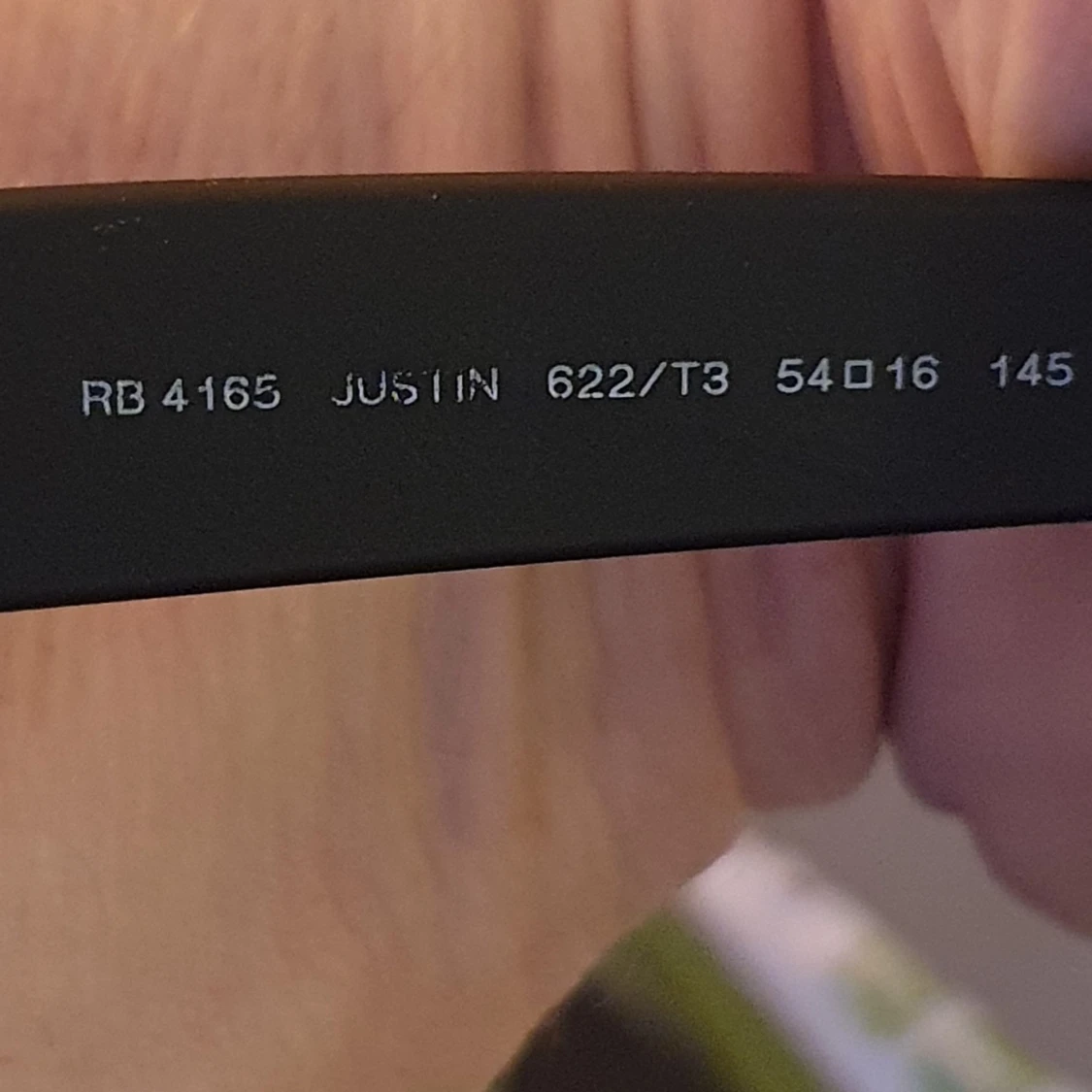 Svarta solglasögon Ray-Ban Justin - 90