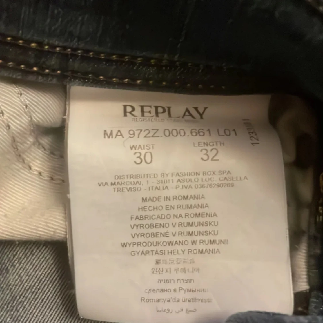 Blå jeans från Replay L32 W30 - 93