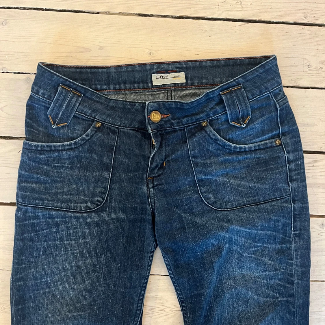 Blå jeans från Lee