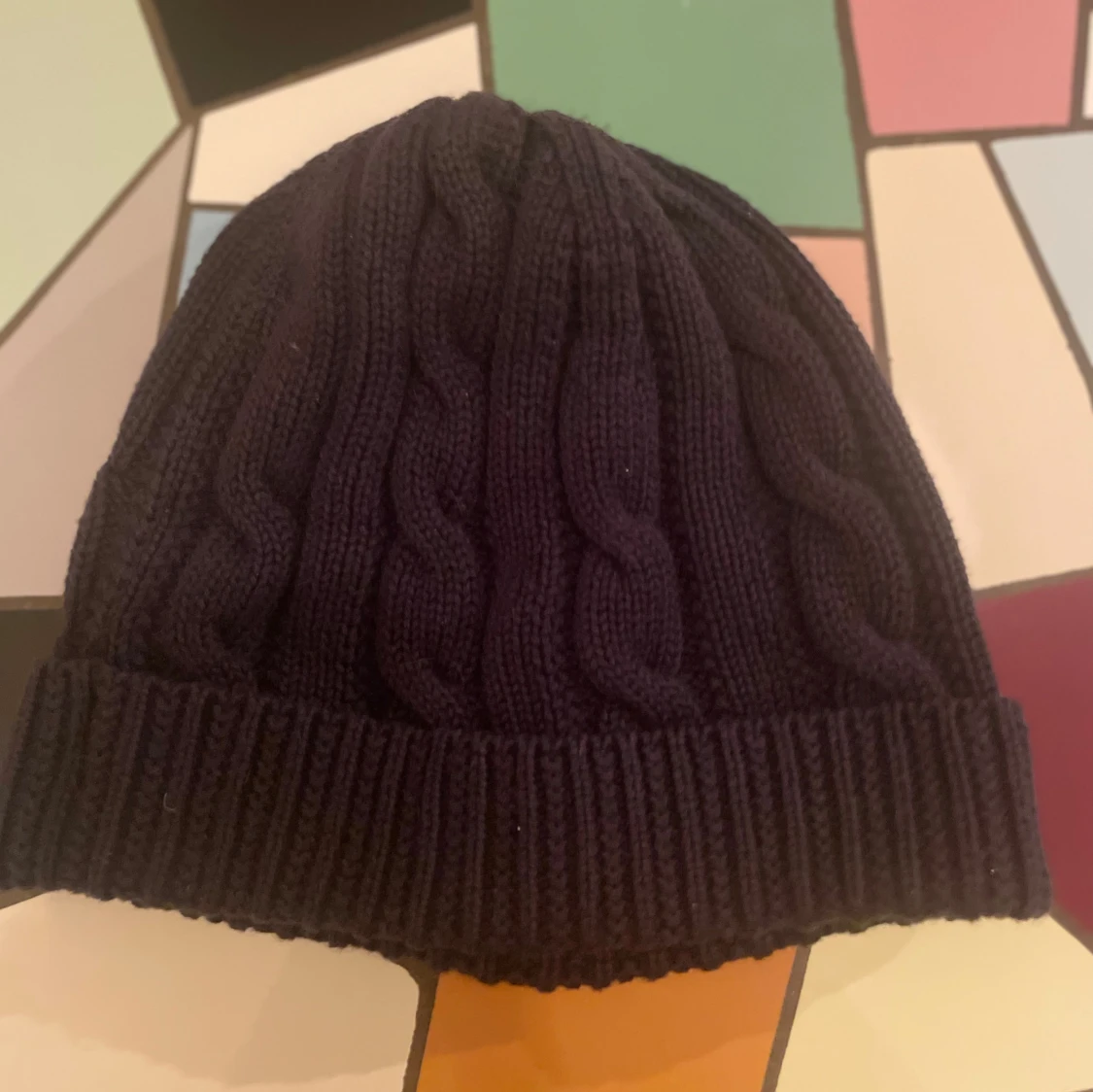 Svart stickad mössa från Polo Ralph Lauren - 90