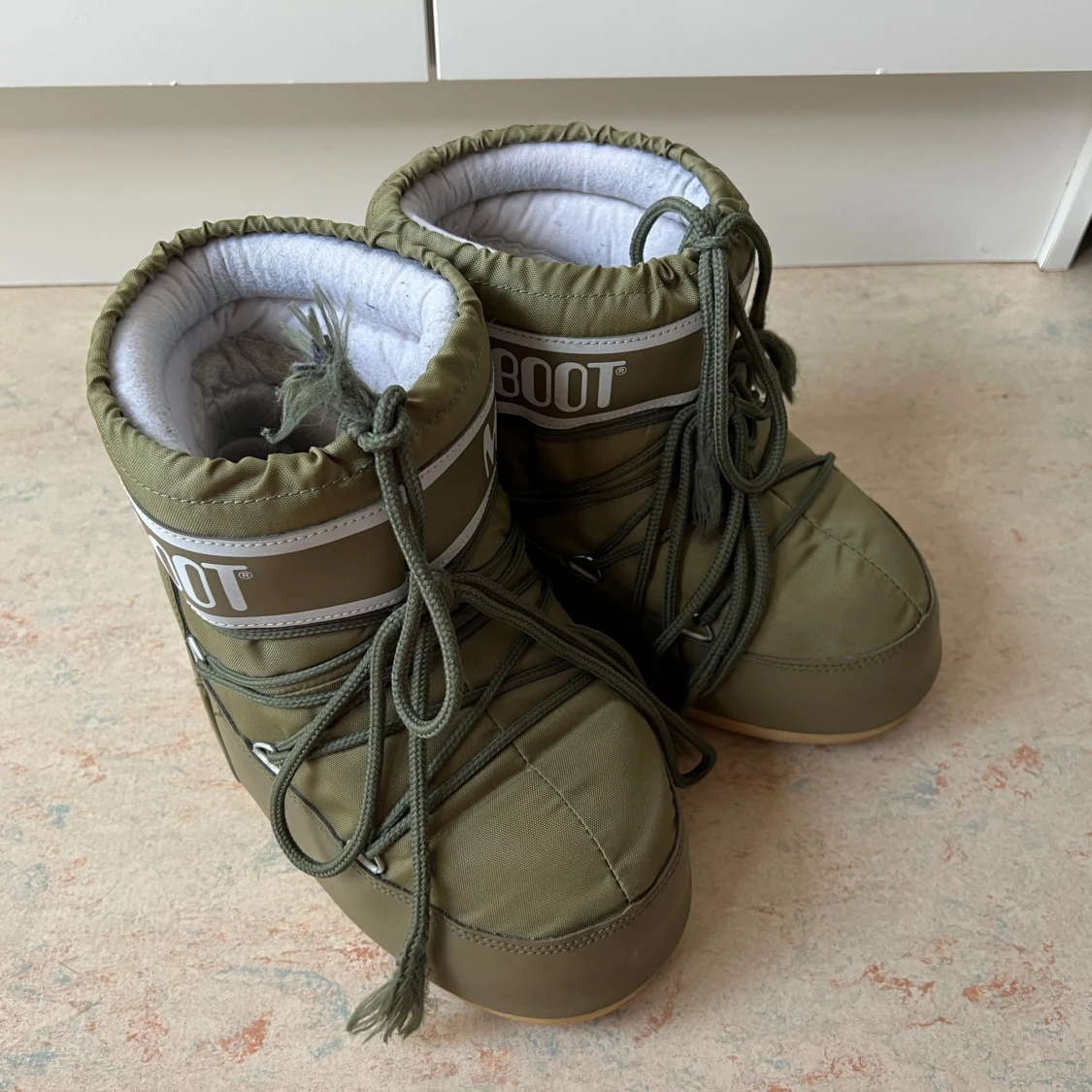 Gröna Moon Boots - 93