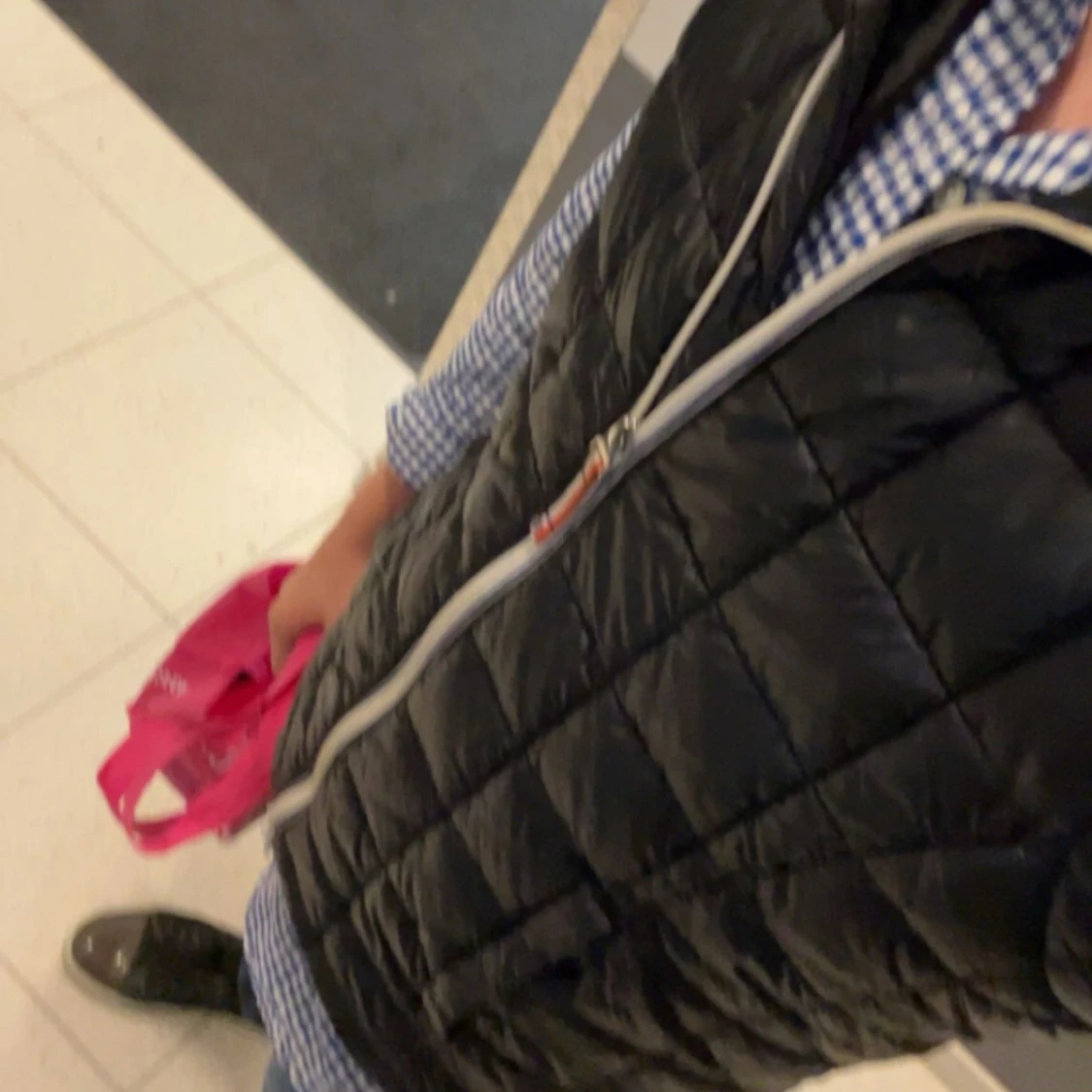 Blå glans väst - 90