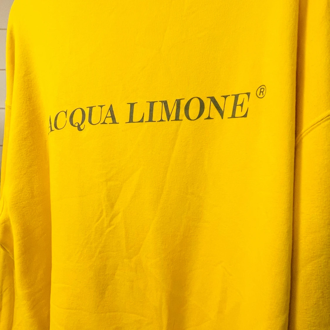 Gul sweatshirt från Acqua Limone - 93