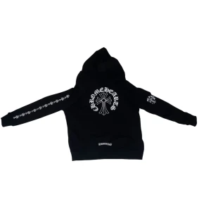 Chrome Hearts Hoodie (ⓀⓄⓅⒾⒶ) - Svart Chrome Hearts Hoodie / Oanvänd / ⚠️ NOTERA ATT DETTA ÄR EN ⓀⓄⓅⒾⒶ ⚠️