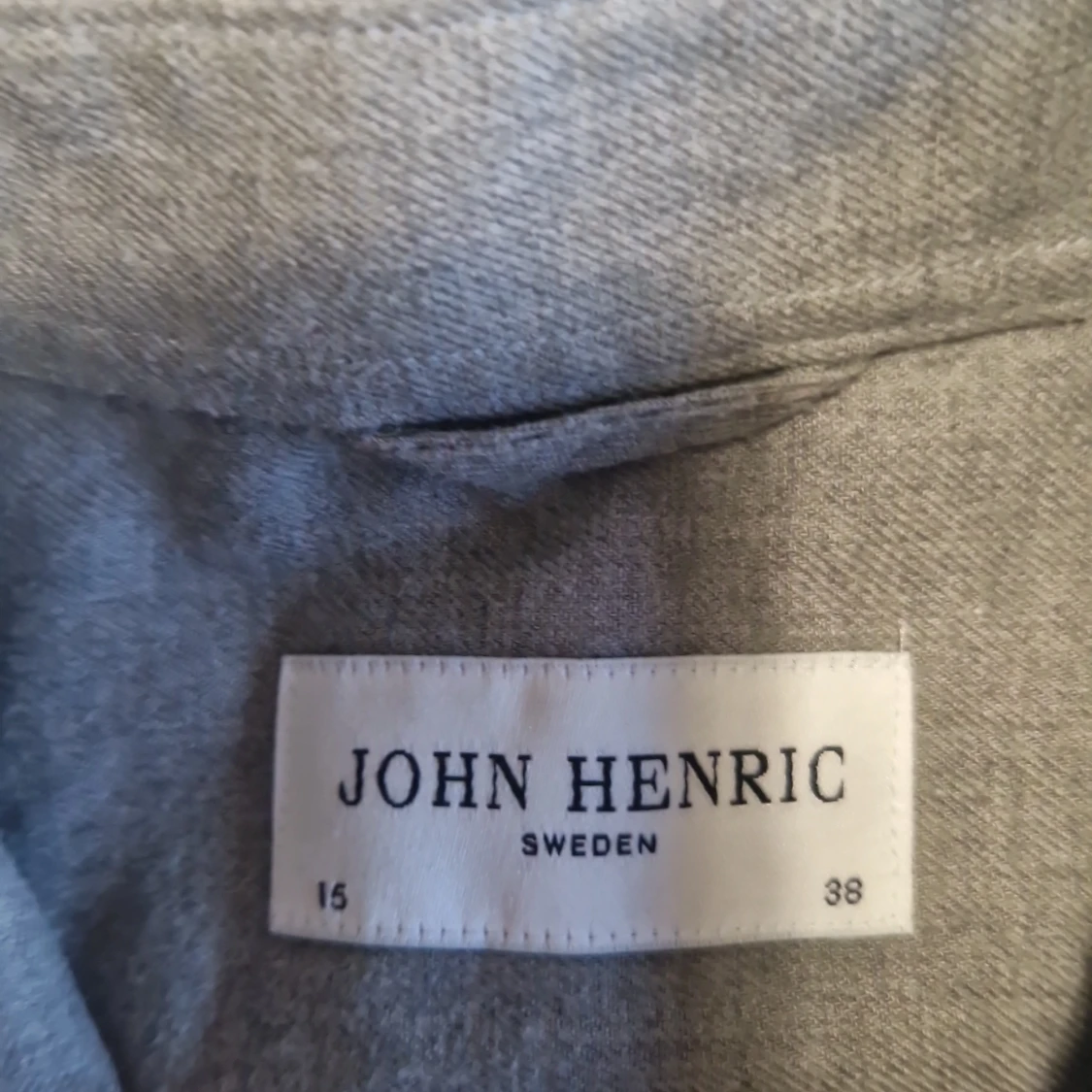 Skjorta i 100% flannel - 90