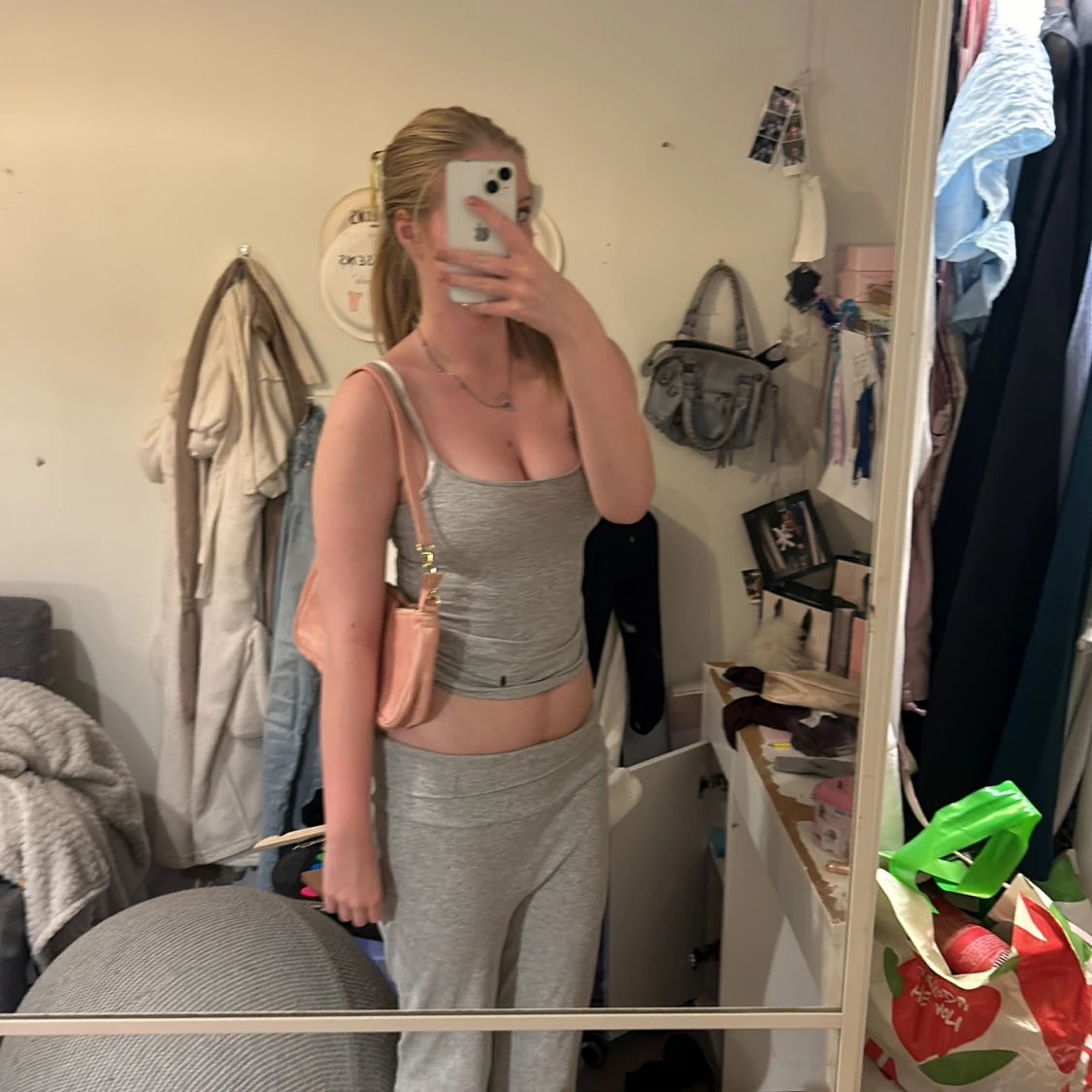 Rosa axel väska - 90