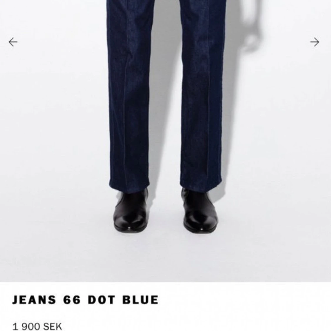 Jeans 66 dot blue - 93