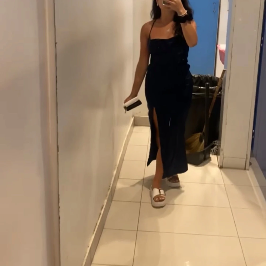 Silke klänning  - 90