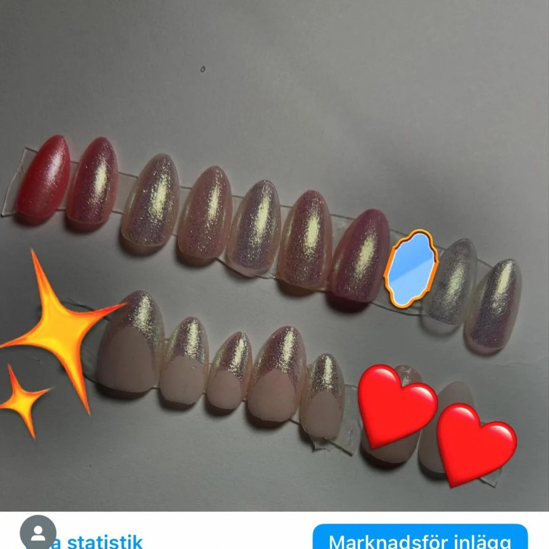 Bounde lösnaglar hög kvalité. Opi - 91