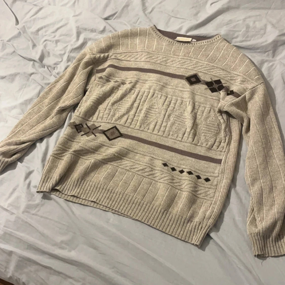 Vintage stickad tröja