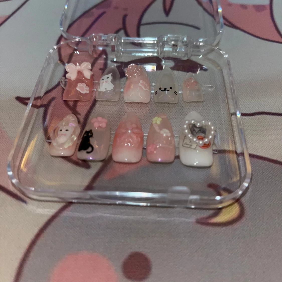 MeoMilu press on nails check description for size  - 91