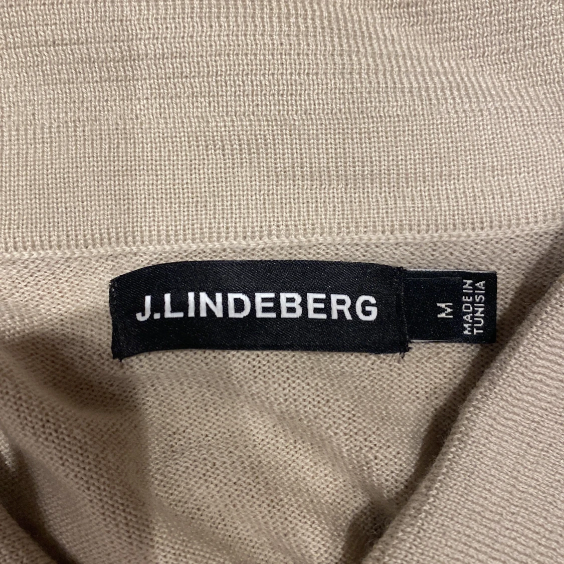 Beige tröja med dragkedja från J.Lindeberg - 91
