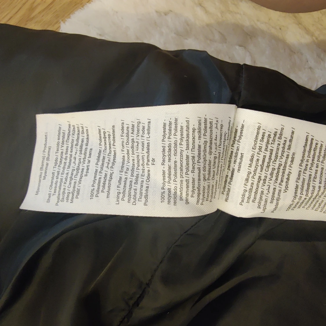 Lång vinterjacka  - 92