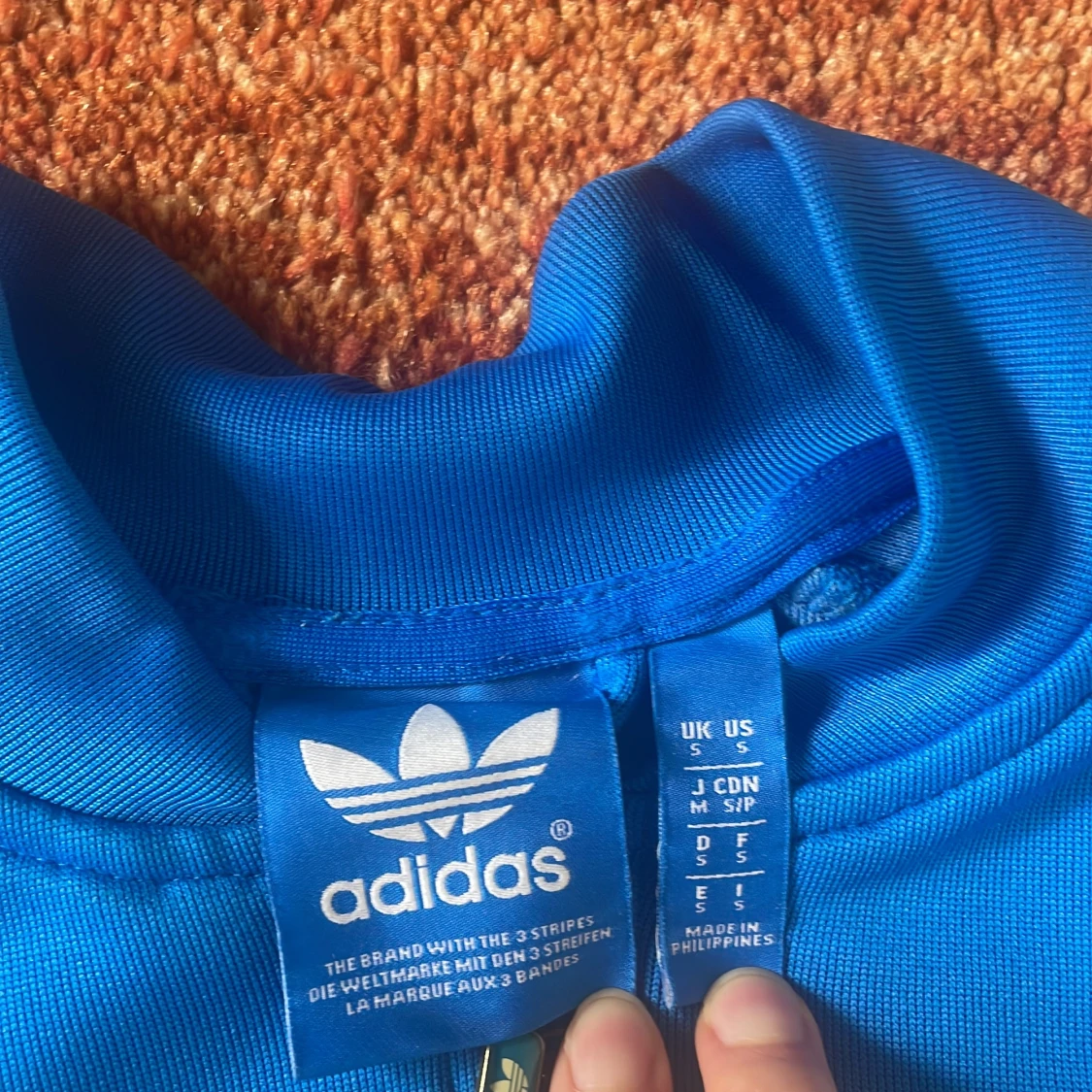 Blå träningsjacka från Adidas - 1