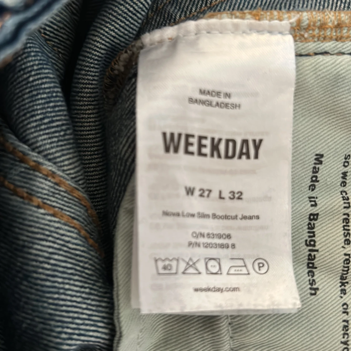Blå jeans från Weekday - 3