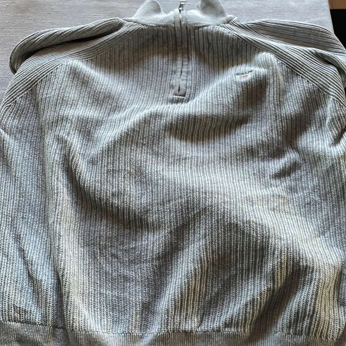 Grå gant tjocktröja - 1