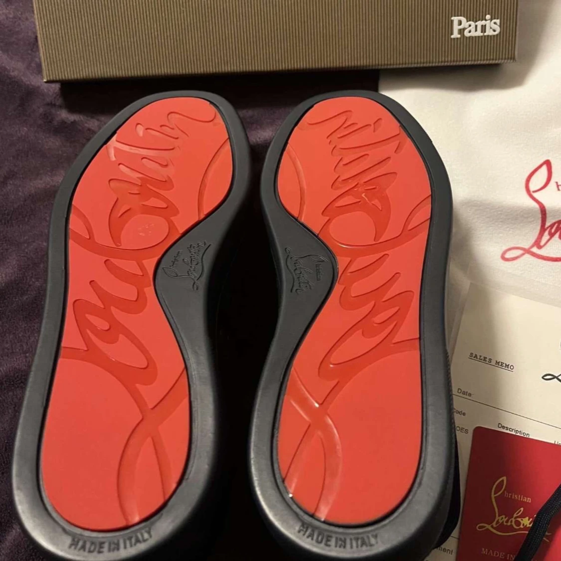 Svarta sneakers från Christian Louboutin - 2