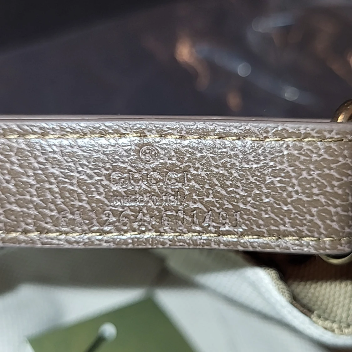 Beige keps från Gucci Jumbo GG - 4