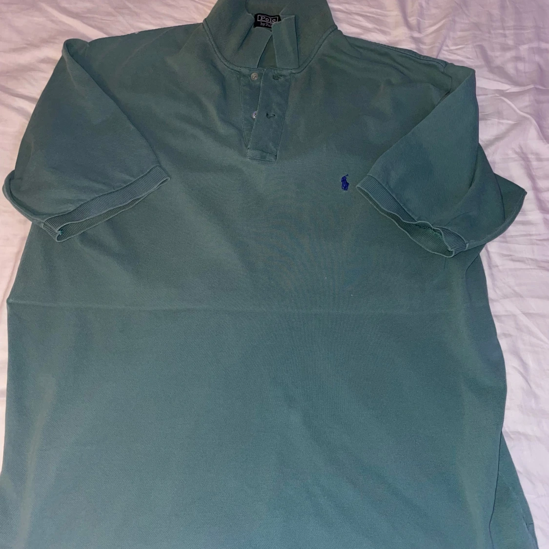 Grön pikétröja från Ralph Lauren