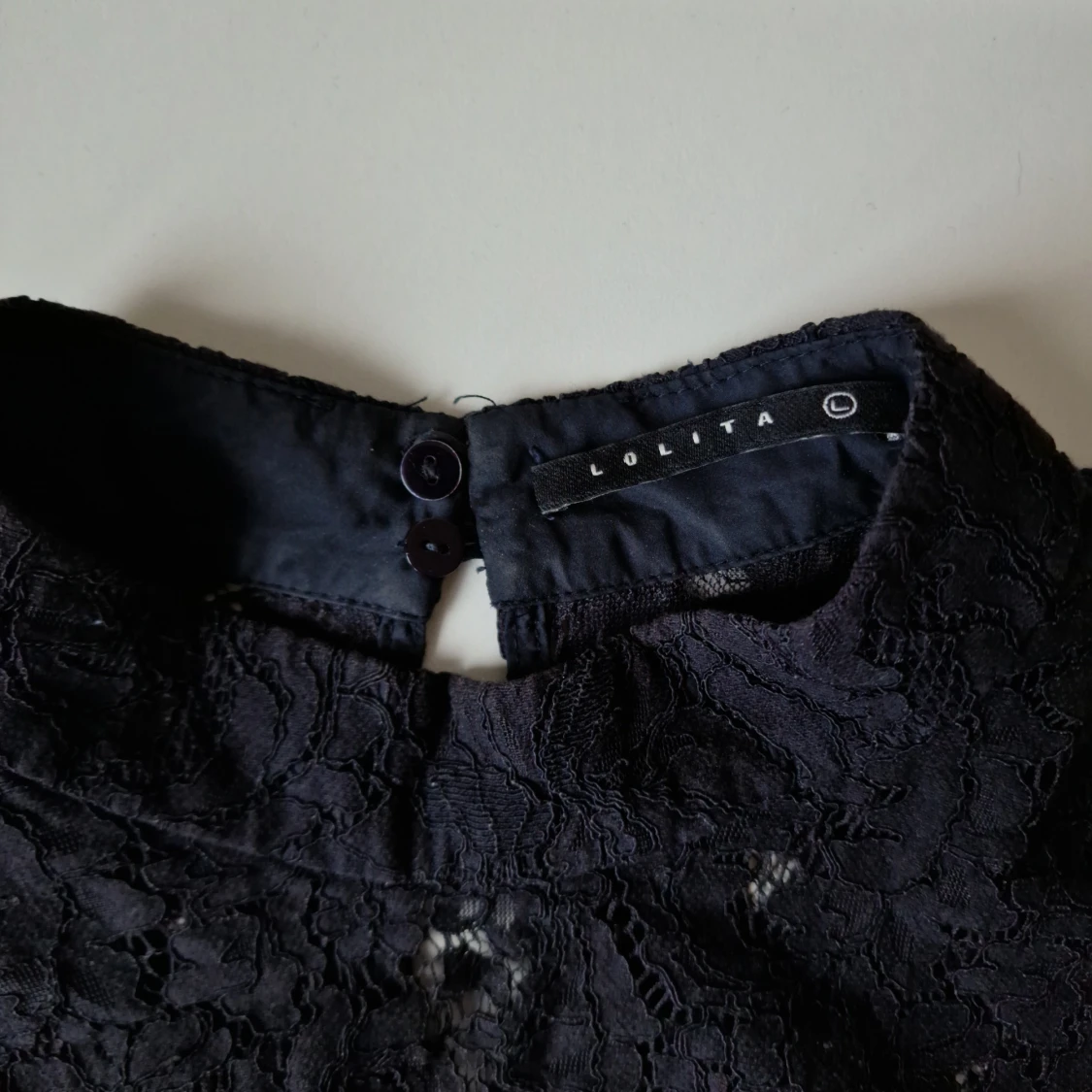 Svart spetsblus från Lolita - 1