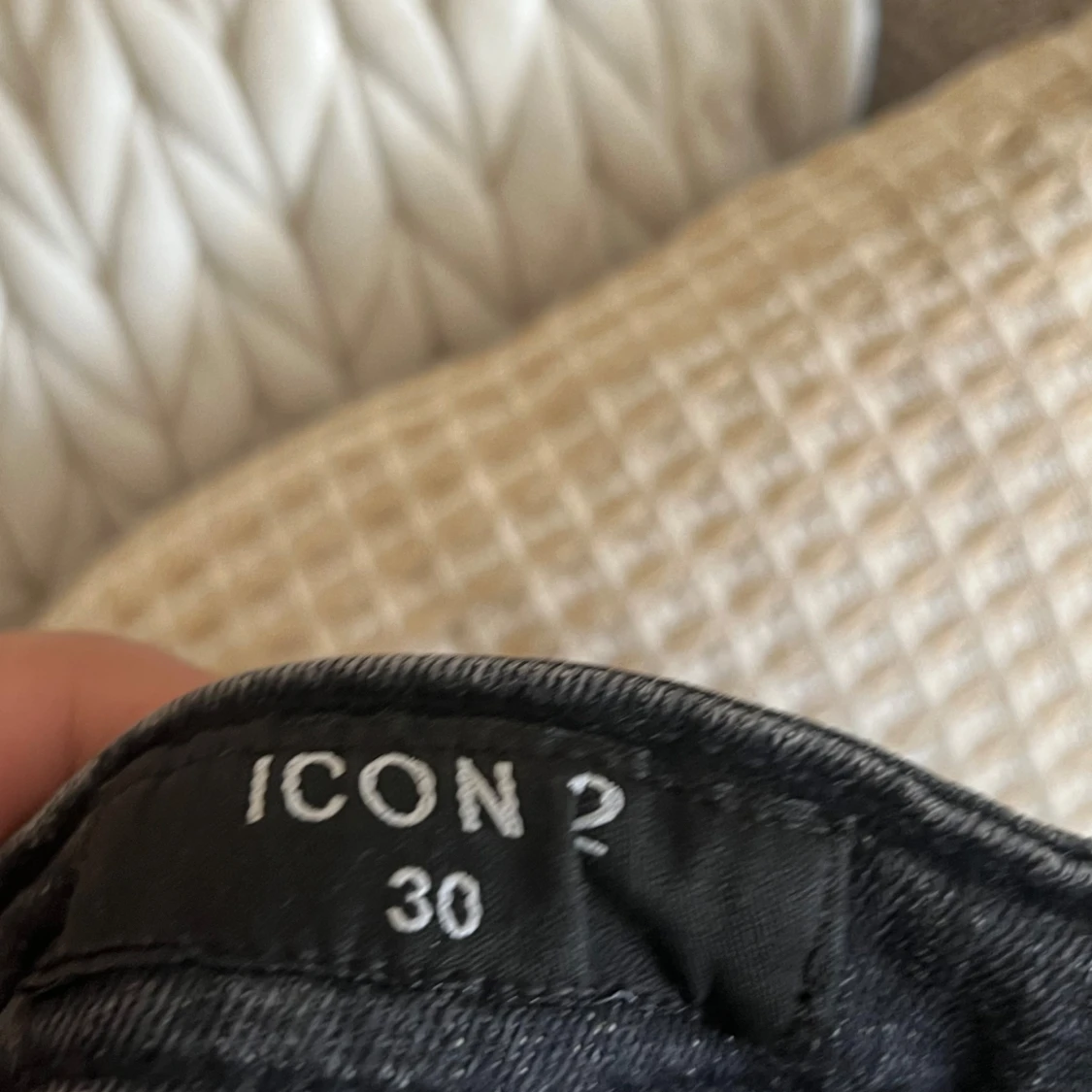 Svarta distressed jeans ICON 2 - 3